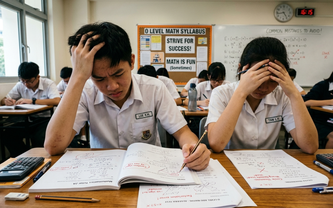 Common O Level Math Mistakes Students Make (And How to Avoid Them)