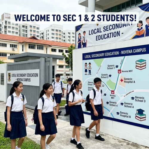 Schools whose Sec 1 & 2 students attend our Novena centre (1)