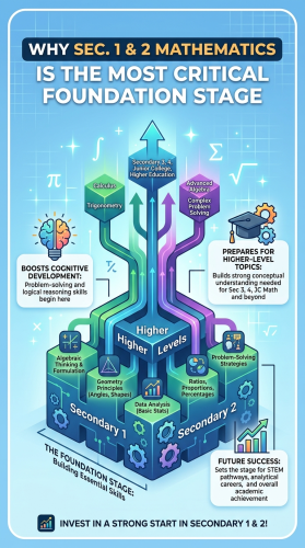 Why Secondary 1 & 2 Mathematics Is the Most Critical Foundation Stage