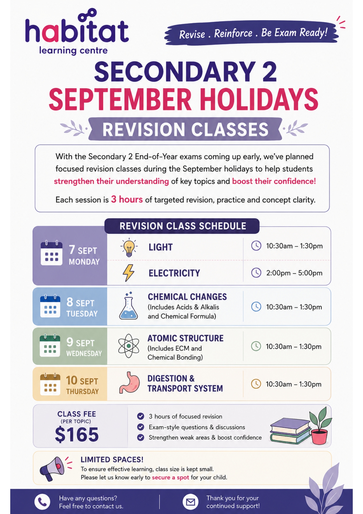 Sept Holiday Science Programme 2026 Sept Holiday Science Programme 2026